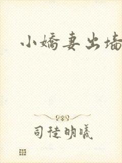 小娇妻出墙记