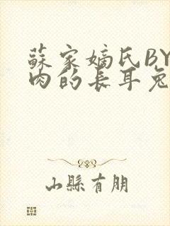 苏家嫡氏BY吃肉的长耳兔