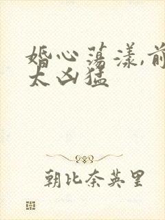 婚心荡漾,前夫太凶猛