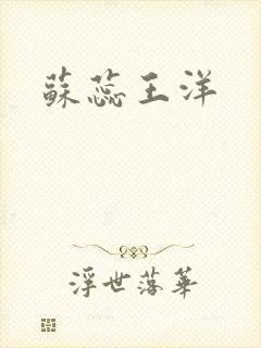 苏蕊王洋