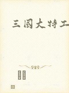 三国大特工