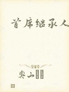 首席继承人封面