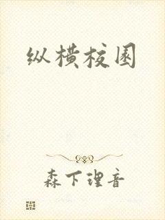 纵横校园封面