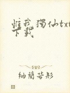 惟我独仙txt下载