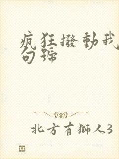 疯狂拨动我的小句号