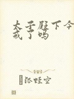 太子殿下今天破戒了吗