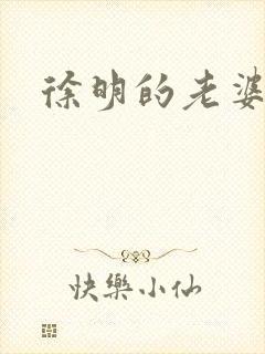 徐明的老婆