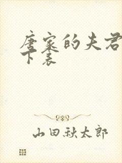 唐家的夫君们帘下衾