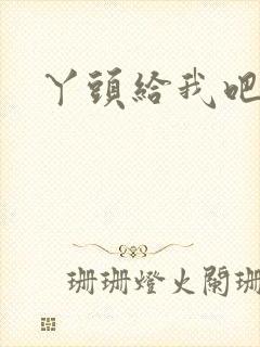 丫头给我吧封面