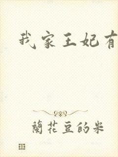 我家王妃有点野封面