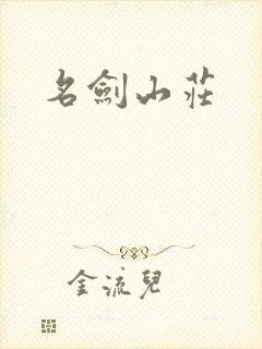 名剑山庄封面