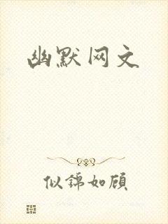 幽默网文