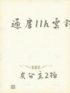 通房11h云舒封面