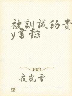 被训诫的贵妃by书懿封面