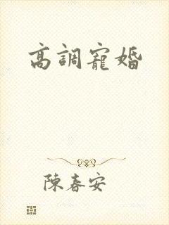 高调宠婚