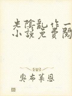 光阴乱作一团的小说免费阅读