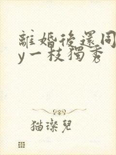 离婚后还同居by一枝独秀