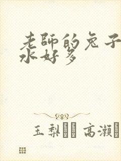 老师的兔子好软水好多