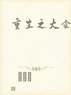 重生之大企业家