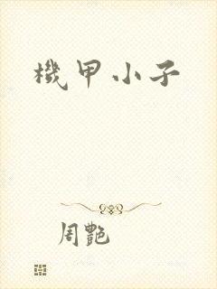 机甲小子封面