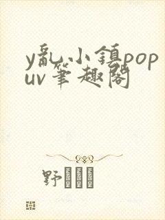 y乱小镇popuv笔趣阁