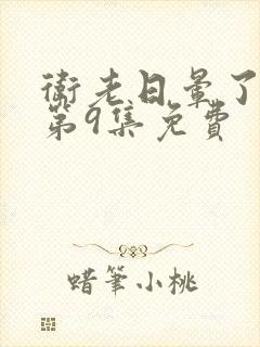 卫老日晕了淑蓉第9集免费