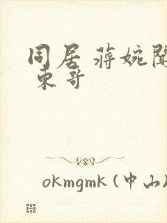 同居 蒋婉闻烬 东哥封面
