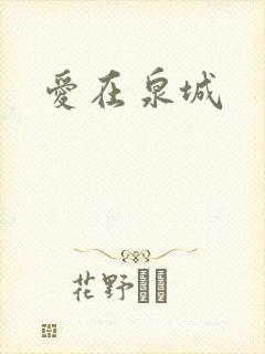 爱在泉城