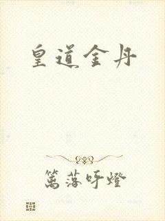 皇道金丹封面