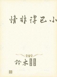 情非得已小说