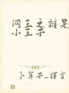 网王之谁是我的小王子