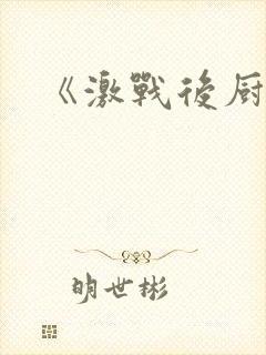《激战后厨6》