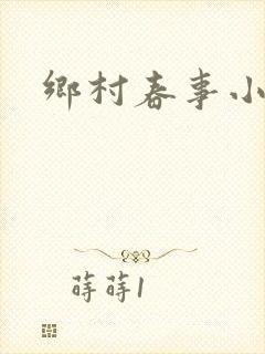 乡村春事小说