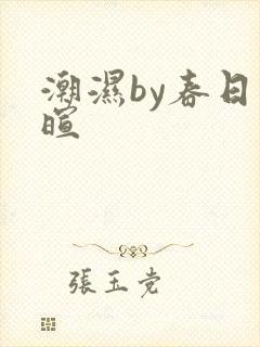 潮湿by春日负暄封面