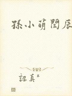 孙小萌闫辰