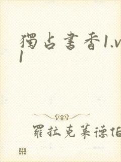独占书香1.v1封面