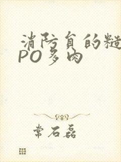 消防员的糙汉文PO多肉封面