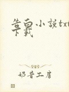 告白小说txt下载