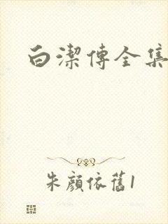 白洁传全集