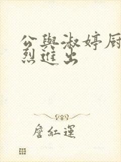 公与淑婷厨房猛烈进出