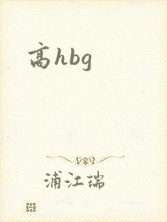 高hbg封面
