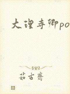 大理寺卿po
