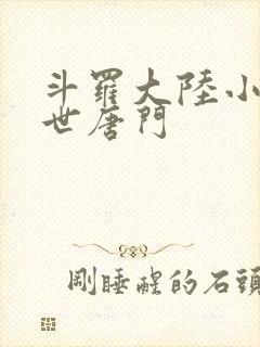 斗罗大陆小说绝世唐门