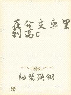 在公交车里c弄到高c封面