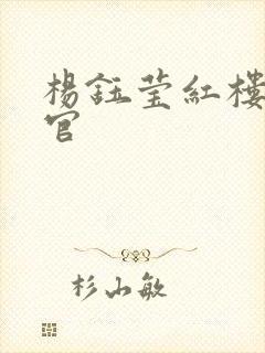 杨钰莹红楼醉高官封面
