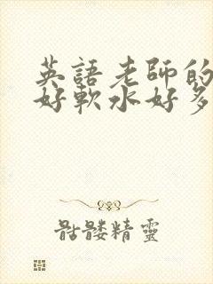 英语老师的兔子好软水好多