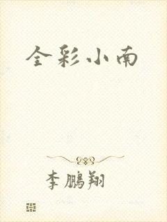全彩小南封面