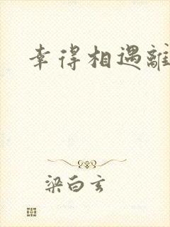 幸得相遇离婚时封面