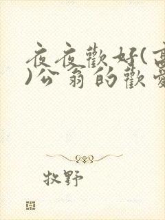 夜夜欢好(高h)公翁的欢爱h
