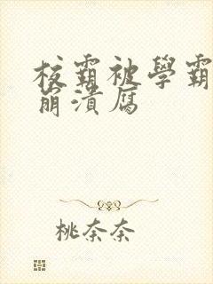 校霸被学霸玩到崩溃腐